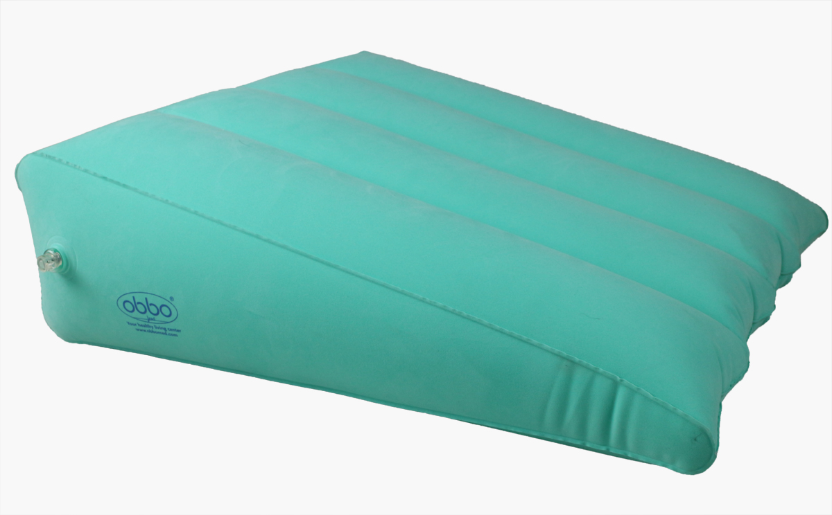 HR-7510 Inflatable Bed WedgePillow with Velour Cover - Image 2