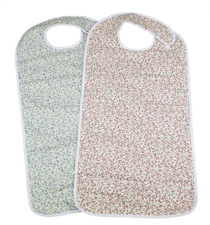MG-1500NB Mealtime Protector – Blue Floral - Image 2