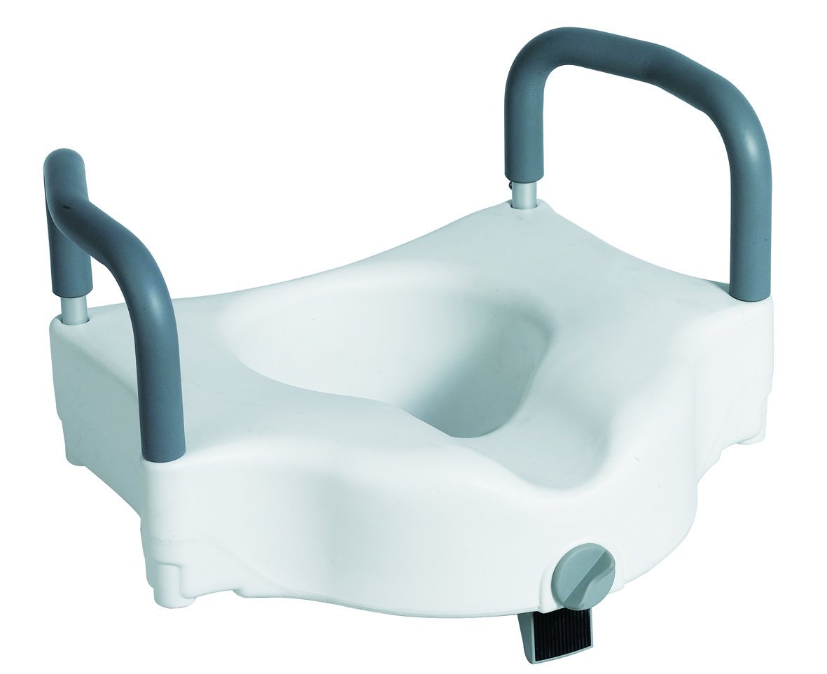 MU-3600 Raised Toilet Seat with Armrest