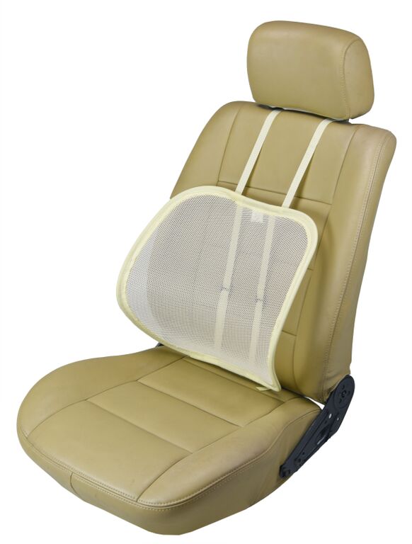SM-7400C Adjustable Mesh Lumbar Support- Cream