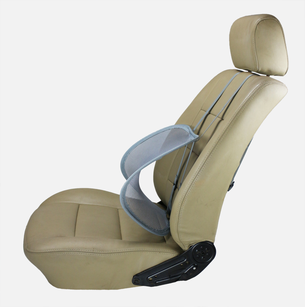 SM-7400G Adjustable-Mesh-Lumbar-Support – Gray - Image 2