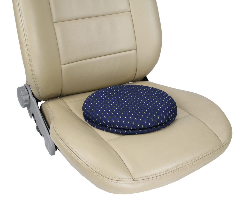 SS-2710W 360° Wooden Swivel Seat Cushion – Special Small Size for Cars - Image 3