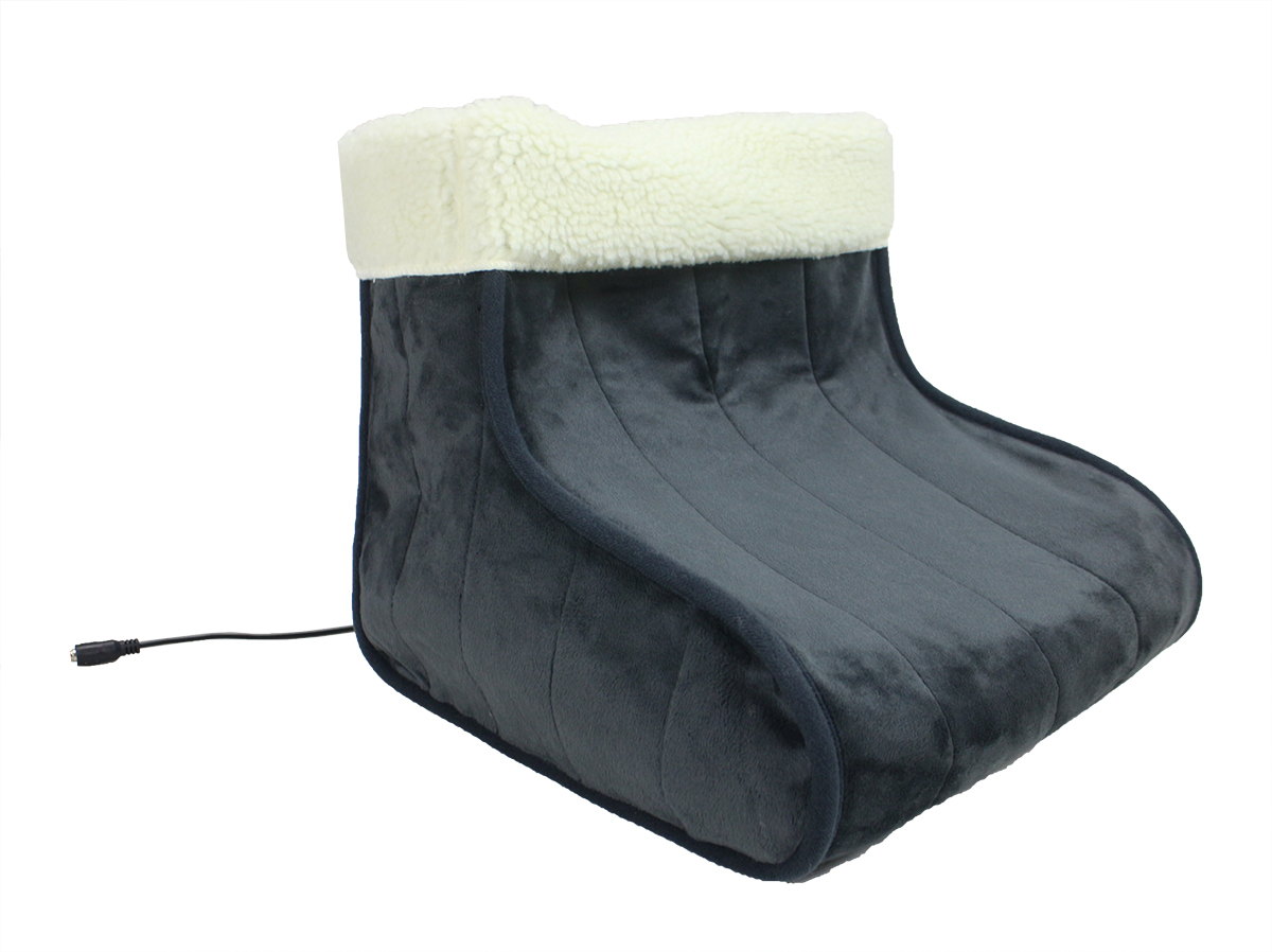 MF-2010 Far Infrared Carbon Fiber Heated Foot Warmer / Boots / Slippers, 12V 20W – Far Infrared Wavelength 8-15 μm (Healthy Range: 4-14 μm), Auto Switch-Off - Image 3