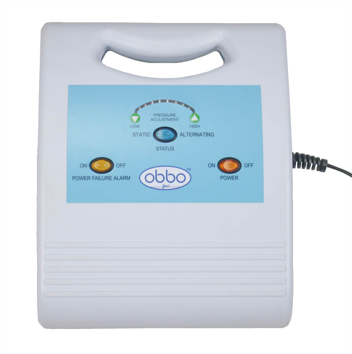 MA-6500 2-in-1 Alternating Mattress with Lateral Rotation by 3-6” Cone Shape Tube and Pump system W/Low Air Loss for Anti-Pressure Ulcers, Bed Sores , Fits Standard Hospital beds - (Size 78 x 35” / 200 x 90 cm) - Image 4