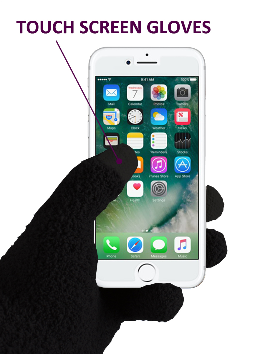MH-1005 Far Infrared Carbon Fibre Heated Warming Gloves, Touchscreen Full Finger USB 5V 6W - Laptop, IPhone, Power Bank, PC, Wavelength 8-15 μm (Health range: 4-14 μm) - Image 3
