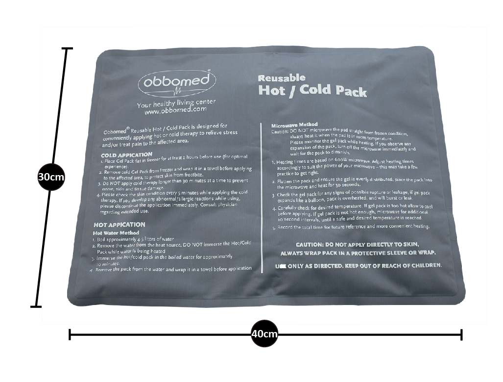 MV-5470 Large Size Reusable Hot / Cold Gel Pack - 40 x 30 cm - Image 2