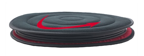 SS-2723 360° Ultra-Thin Auto Swivel Seat Cushion with Large Rotating Disc - Image 4