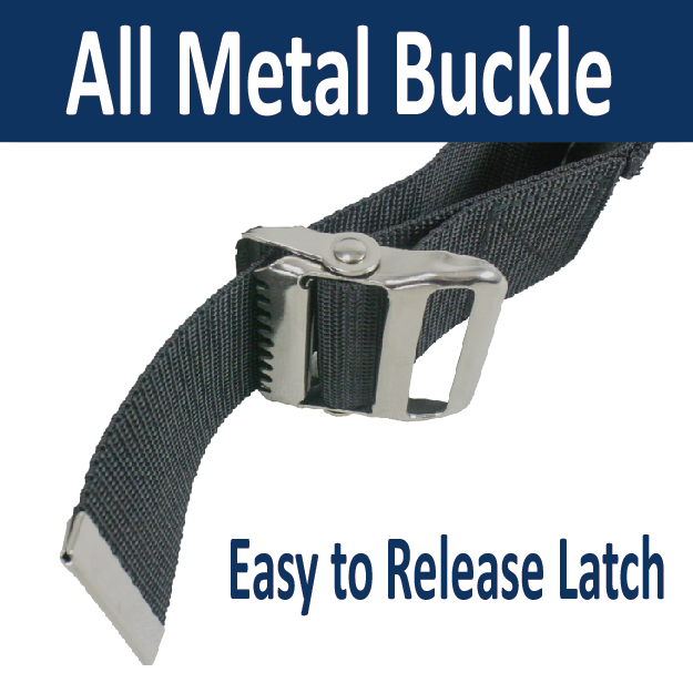 Obbomed MB-2910 Patient Lift Transfer Gait Belt with handle Leg straps & Quick Release Metal Buckle, Medical Nursing Safety Assist Device for moving disabled, bariatric handicap – 55 inch / 140cm - Image 3