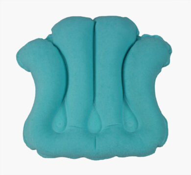 HB-1200 Inflatable Bath Pillow -Terry Cloth