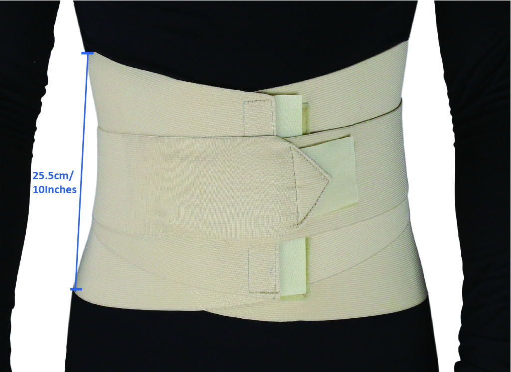 MB-2530XXL Abdominal Support Wrap with Metal Stays – (XXL: 45 – 52 ...