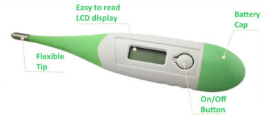 [Stock Clearance!!] MM-3180 Flex-Tip Fever Thermometer