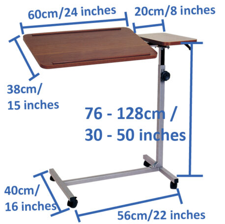 MT-2250 Overbed Table with Tilt-Top - Image 7