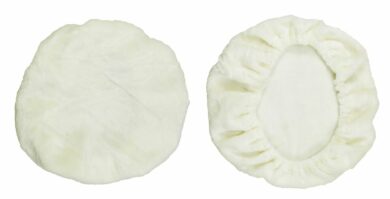 SM-7451C Fleece Cover for Adjustable Mesh Lumbar Support- Cream