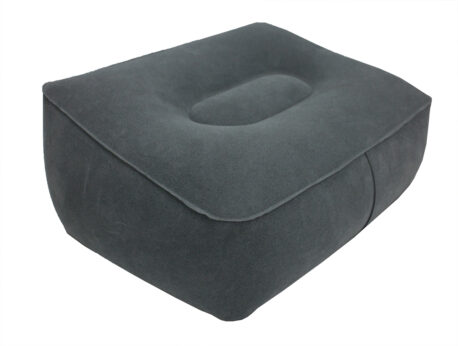 HR-7300 Inflatable Travel Foot Rest Pillow Cushion - 36 x 28 x (12-17)cm