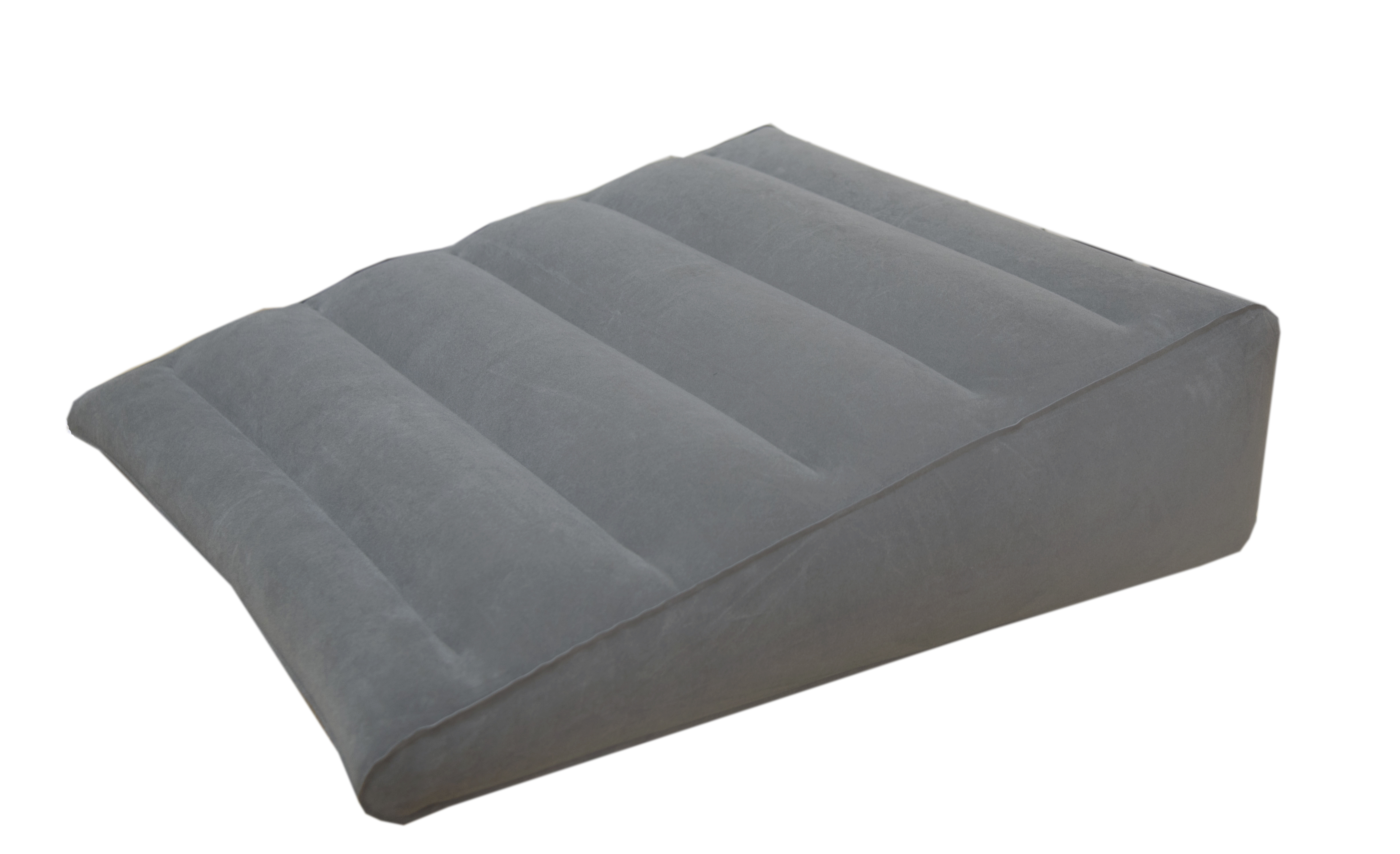 Hr 7600n Inflatable Bed Wedge Pillow With New Handy Valve Gray