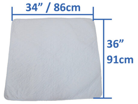 MC-1030M Reusable Incontinence Bed Pad with 4-Layer Design - M : 86 x 91 cm - Image 2