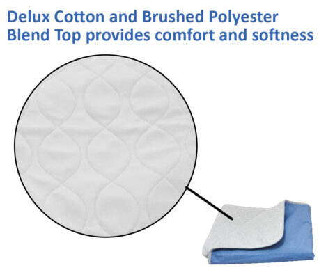 MC-1030M Reusable Incontinence Bed Pad with 4-Layer Design - M : 86 x 91 cm - Image 3